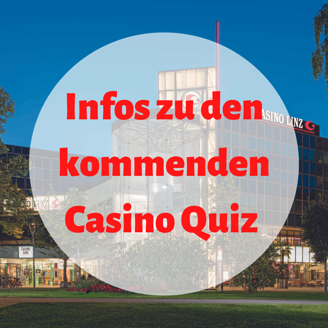 Infos zu den kommenden Casino Quiz